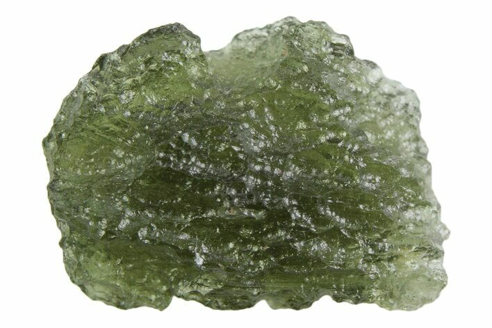 Green Moldavite Tektite ( g) - Czech Republic #359440
